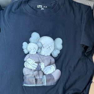 Uniqlo x KAWS Black Short Sleeve Tee